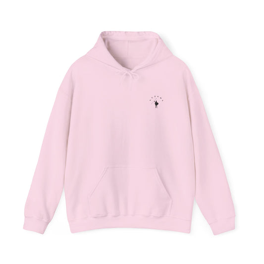 Pink Hoodie Medusa Design - Hooded Sweatshirt