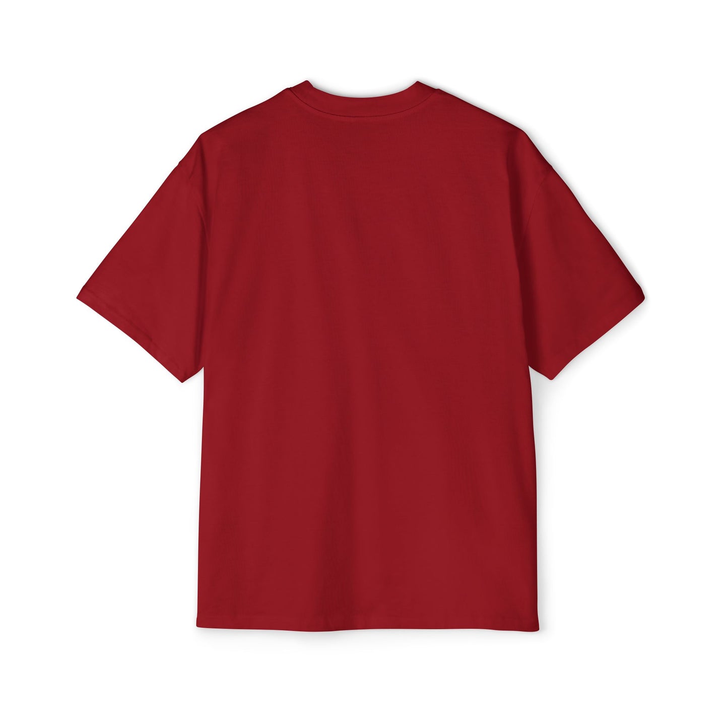 Oversized Tee with Simple Logo, Men's T-Shirt