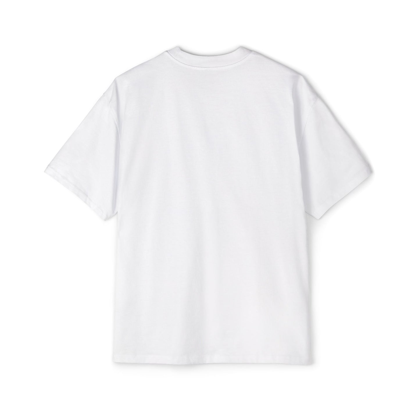 Oversized Tee with Simple Logo, Men's T-Shirt