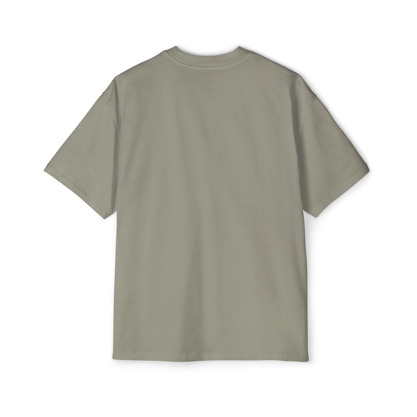 Oversized Tee with Simple Logo, Men's T-Shirt