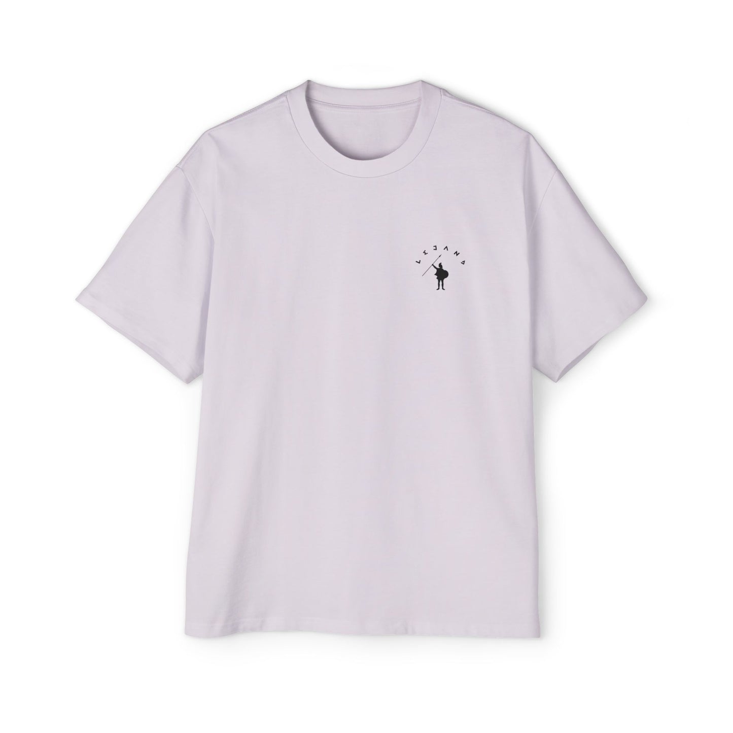 Oversized Tee with Simple Logo, Men's T-Shirt